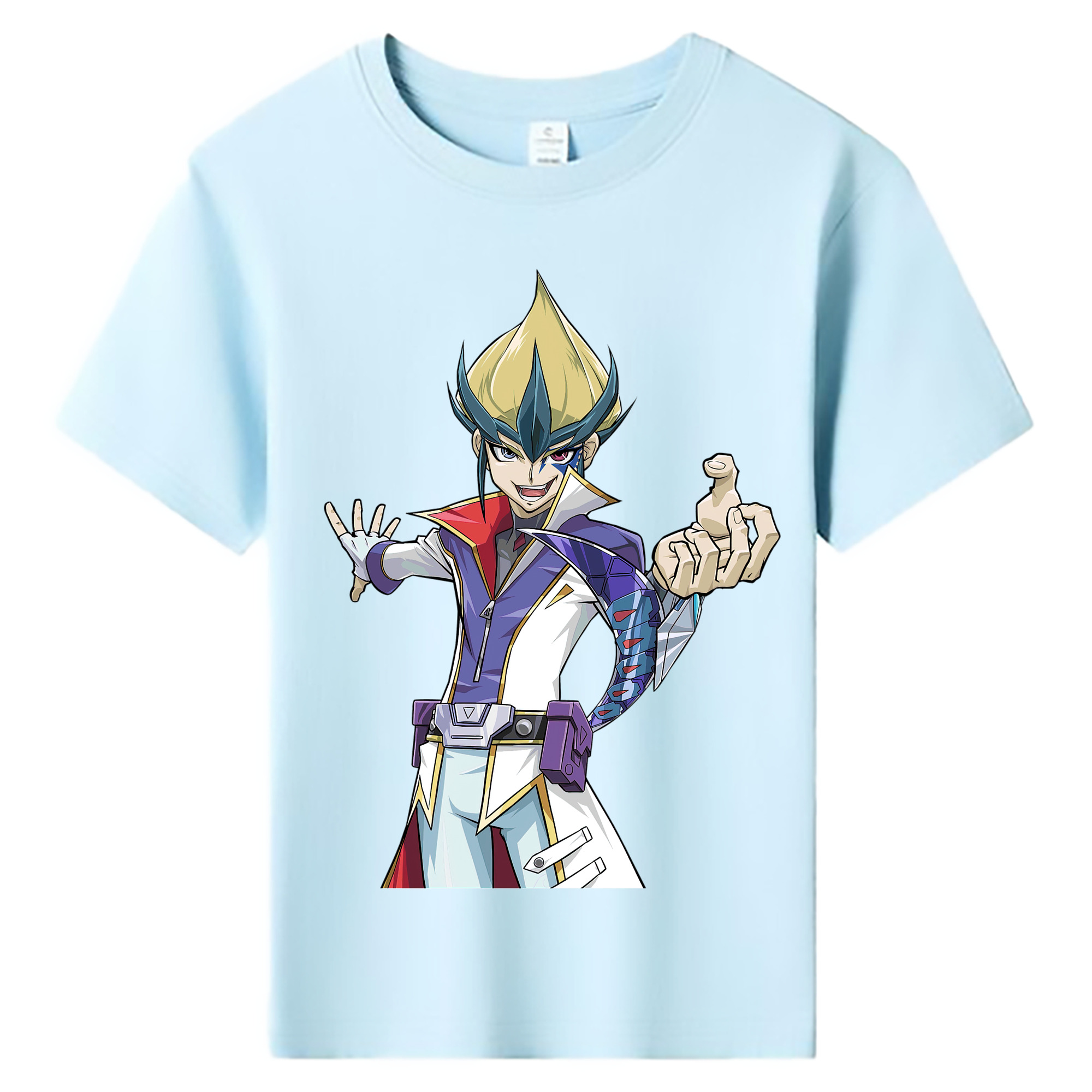 （画像用） 遊☆戯☆王 Yu-Gi-Oh! 綿100％キッズTシャツ（フロントプリント）